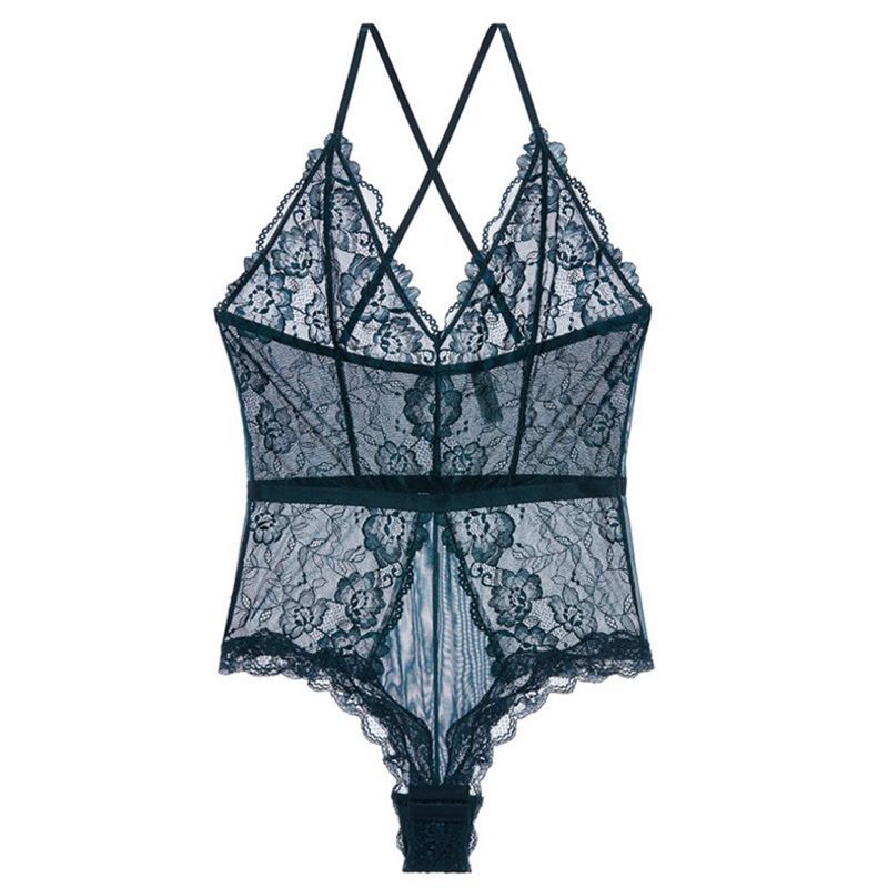 Nuit · NW IN-C19 — Sheer Lace Bodysuit