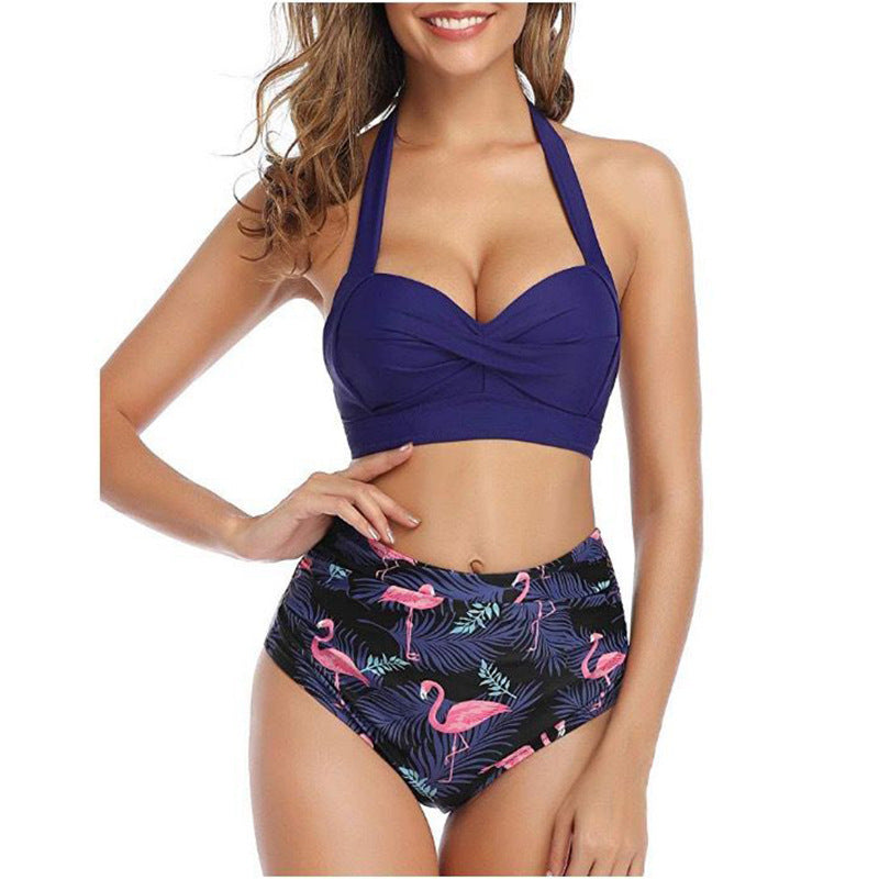 Harbor · NW SW-A15 — high-waisted solid bikini