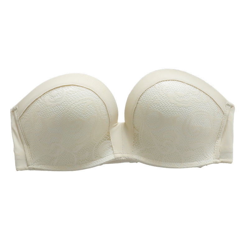 Rouge · NW IN-C21 — Strapless Lace Bustier