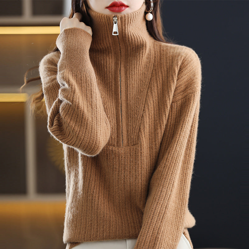 Ironstone · NW CR-09 — merino wool thick turtleneck