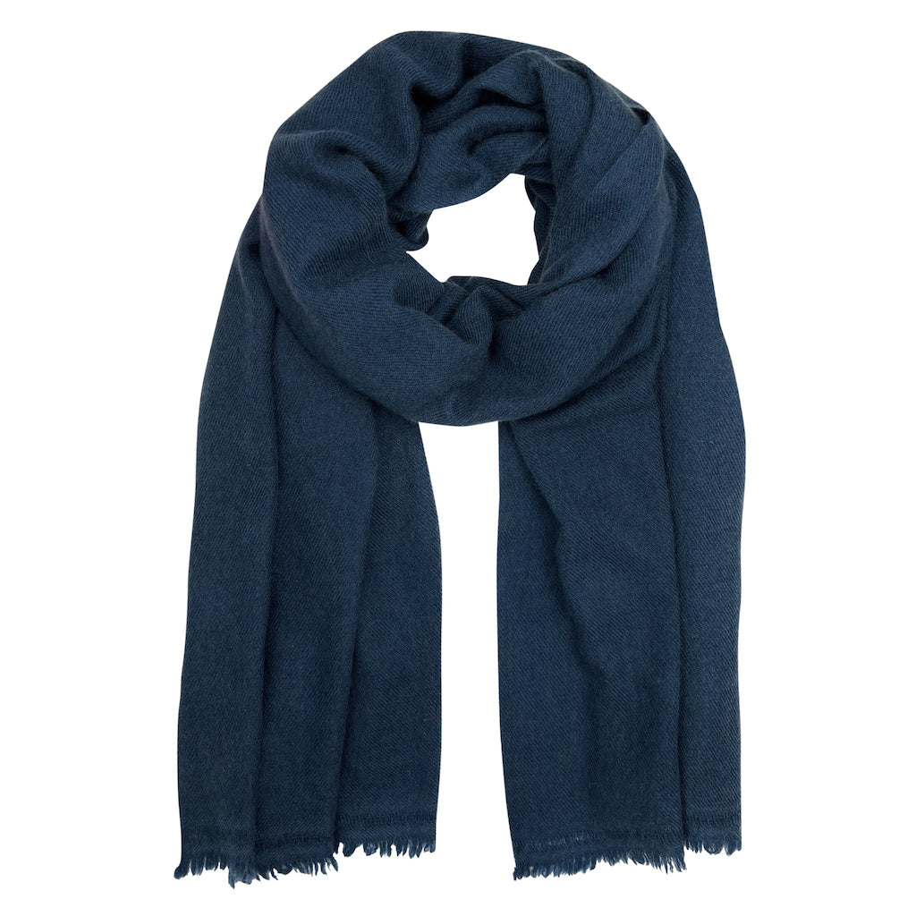 Canvas · NW 01-14 — Cashmere Scarf (Ink Navy)