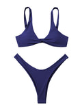 Azure · NW BS-B36 — twist-front high-cut set