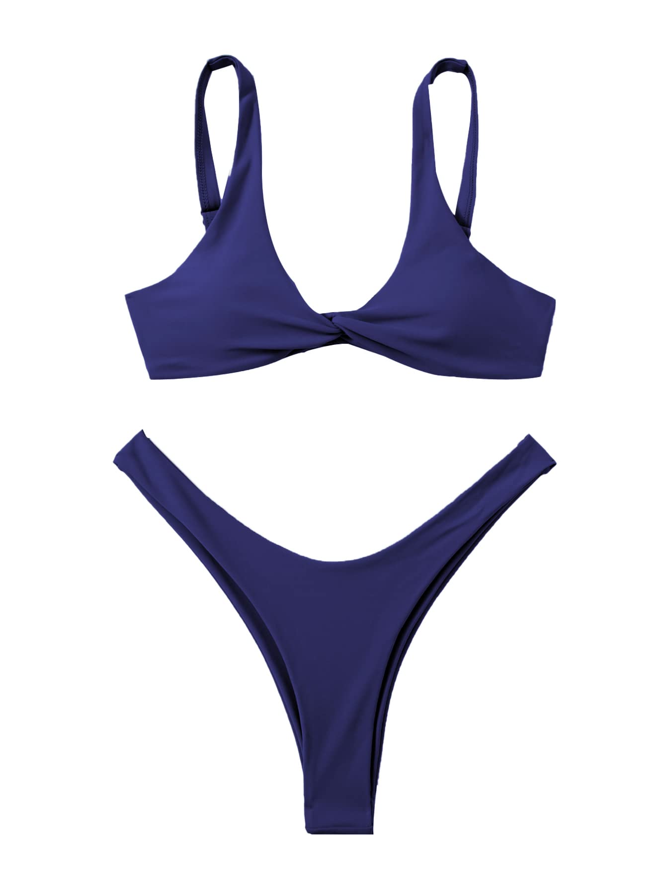 Azure · NW BS-B36 — twist-front high-cut set