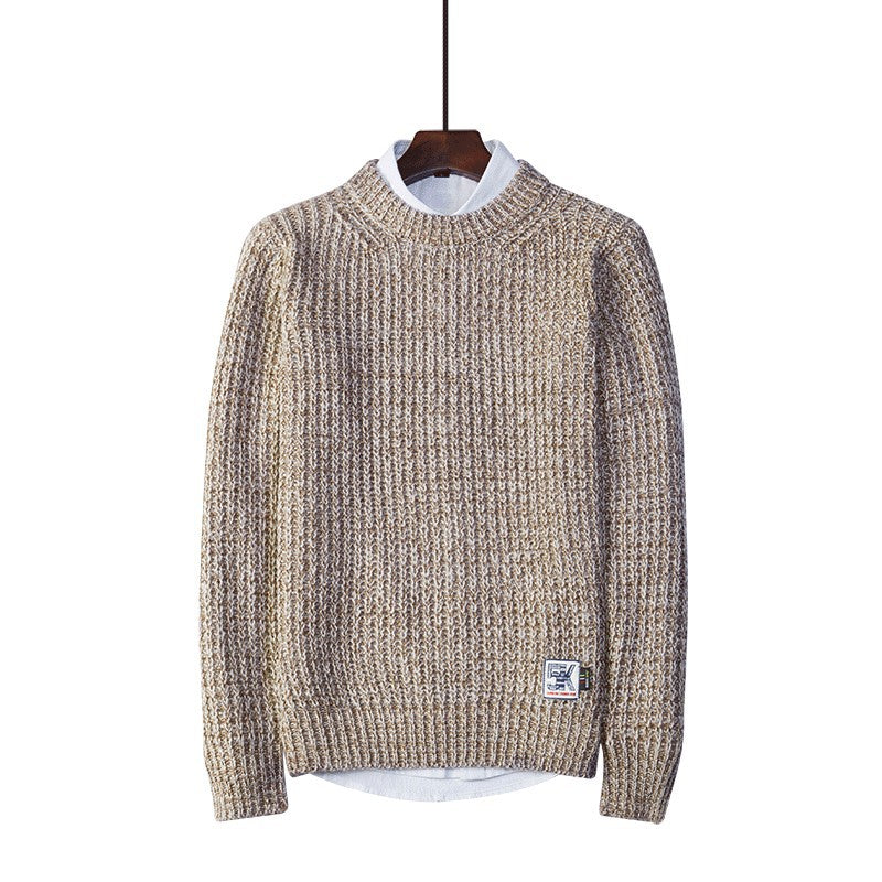 Flint · NW CR-01 — cotton-blend crew-neck knit
