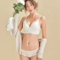 Grace · NW IN-A02 — embroidered wire-free lace bra