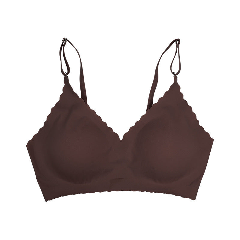 Lumen · NW IN-A31 — seamless satin bra vest