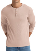 Wheat · NW CW-C23 — waffle henley