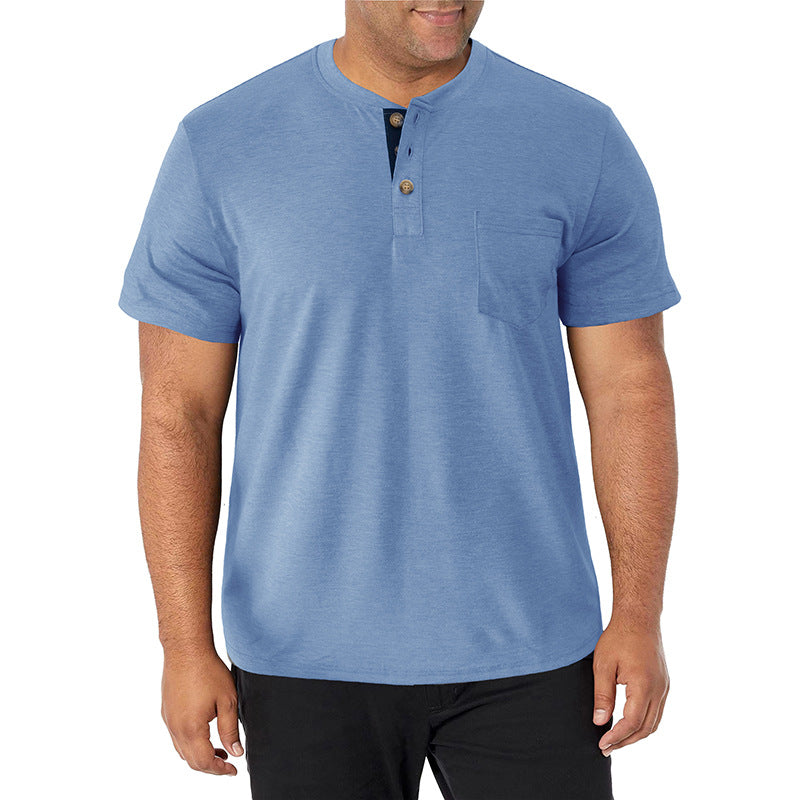 Pillar · NW KT-11 — Men's Heavyweight Short-Sleeve Henley Tee