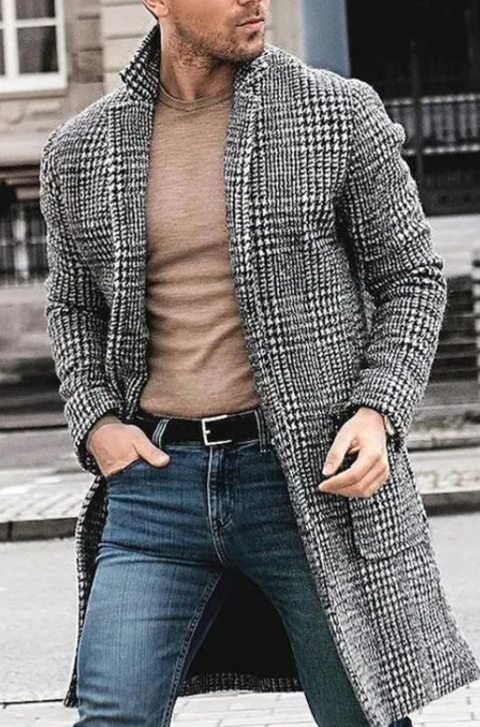 Bluestone — Mid-Length Woollen Coat