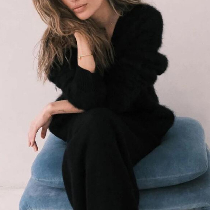 Granite · NW CA-31 — Luxe Cashmere Cardigan