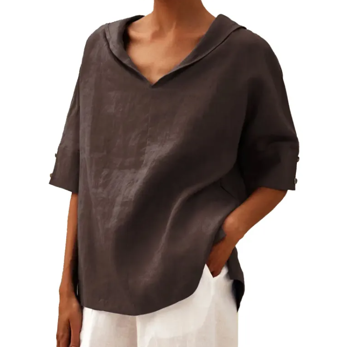 Torquay · NW SH-04 — Relaxed Cotton-Linen Shirt