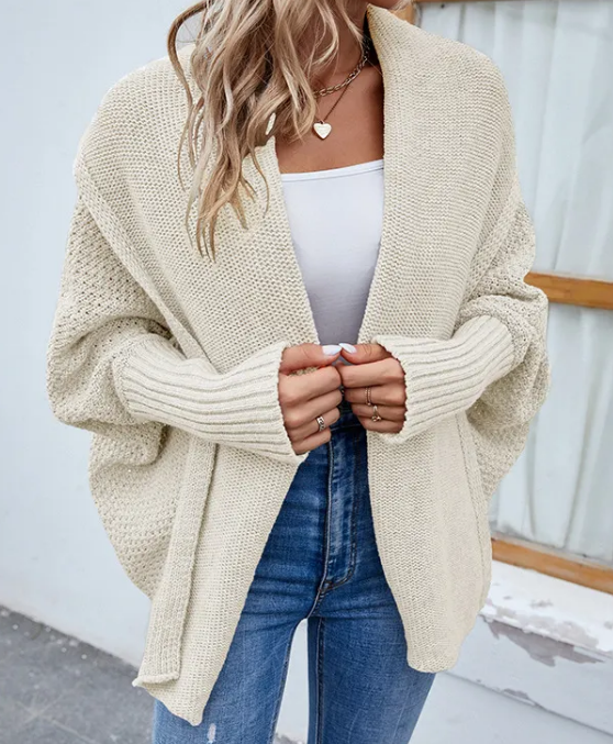 Saltwater · NW KT-47 — Loose Knitted Sweater Cardigan