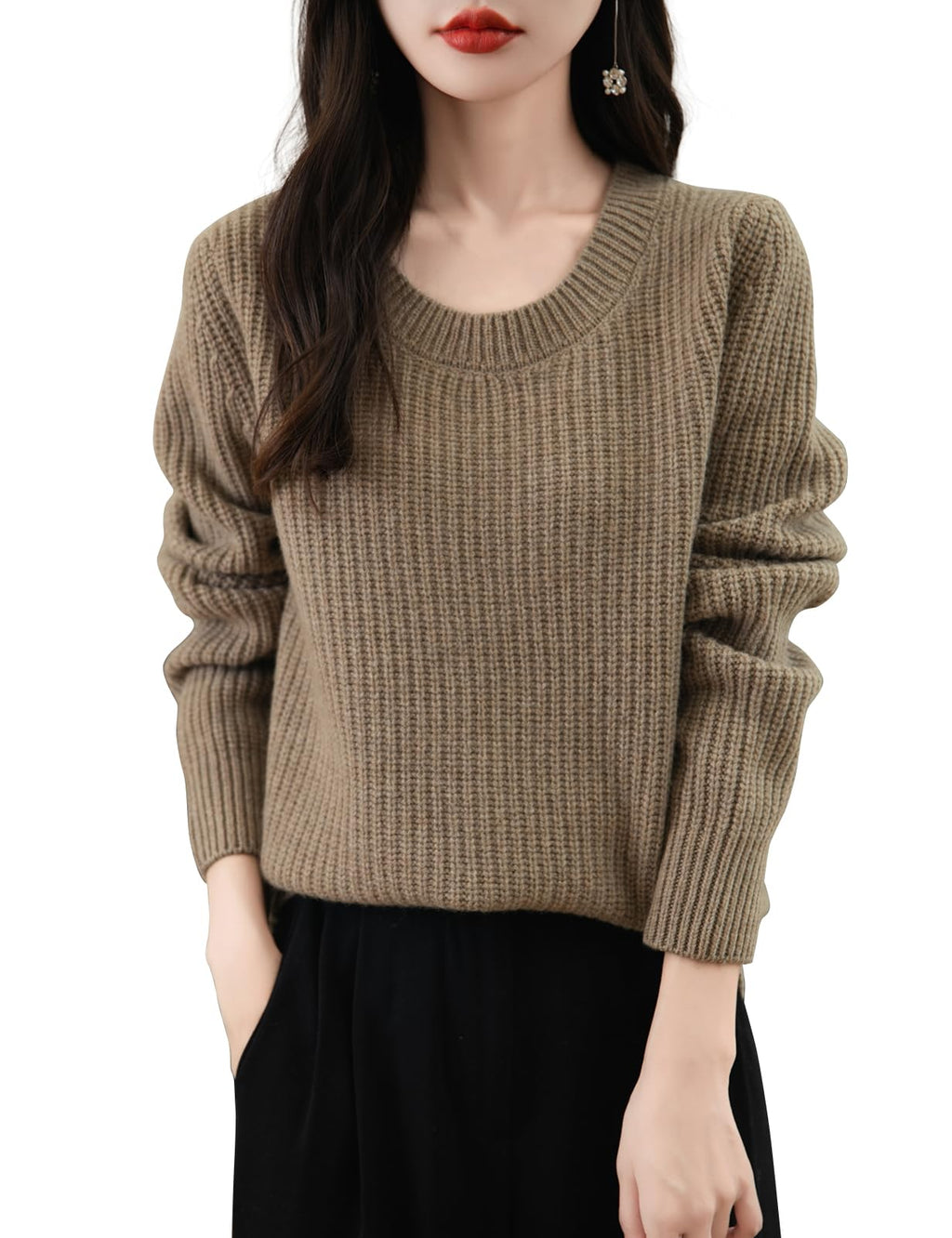 Moor · NW ME-02 — ribbed merino crew