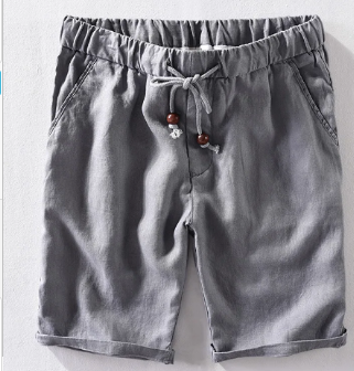 Yambuk · NW TP-16 — Elasticated Linen-Blend Short