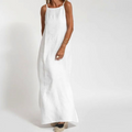 Bonifacio — Linen-Blend Slip Maxi