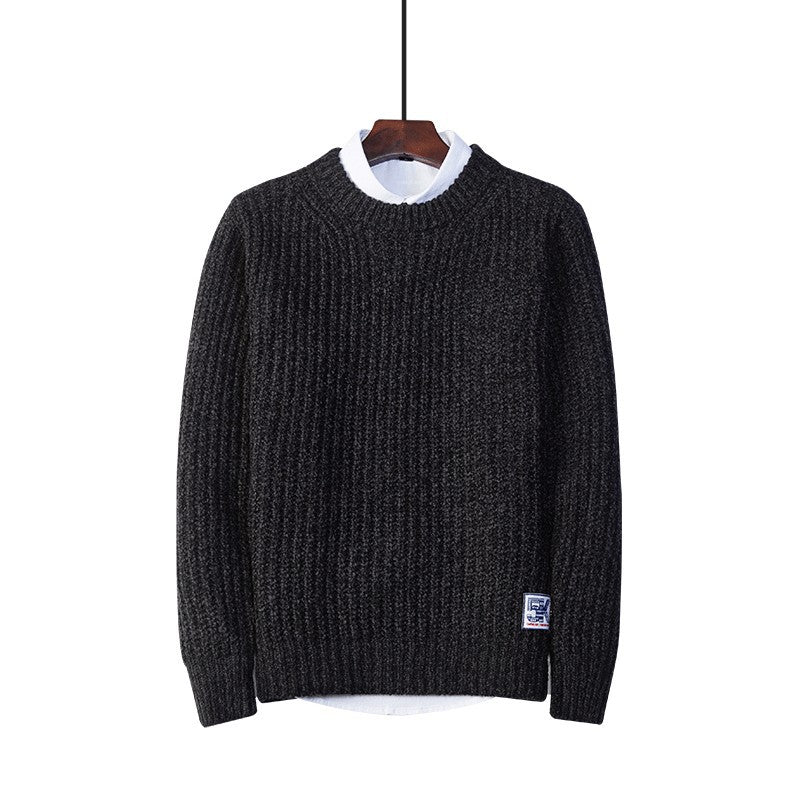 Flint · NW CR-01 — cotton-blend crew-neck knit