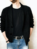 Quarry · NW CA-58 — Cashmere-Wool Button Cardigan