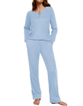 Cloud · NW LD-16 — Waffle Henley Lounge Set