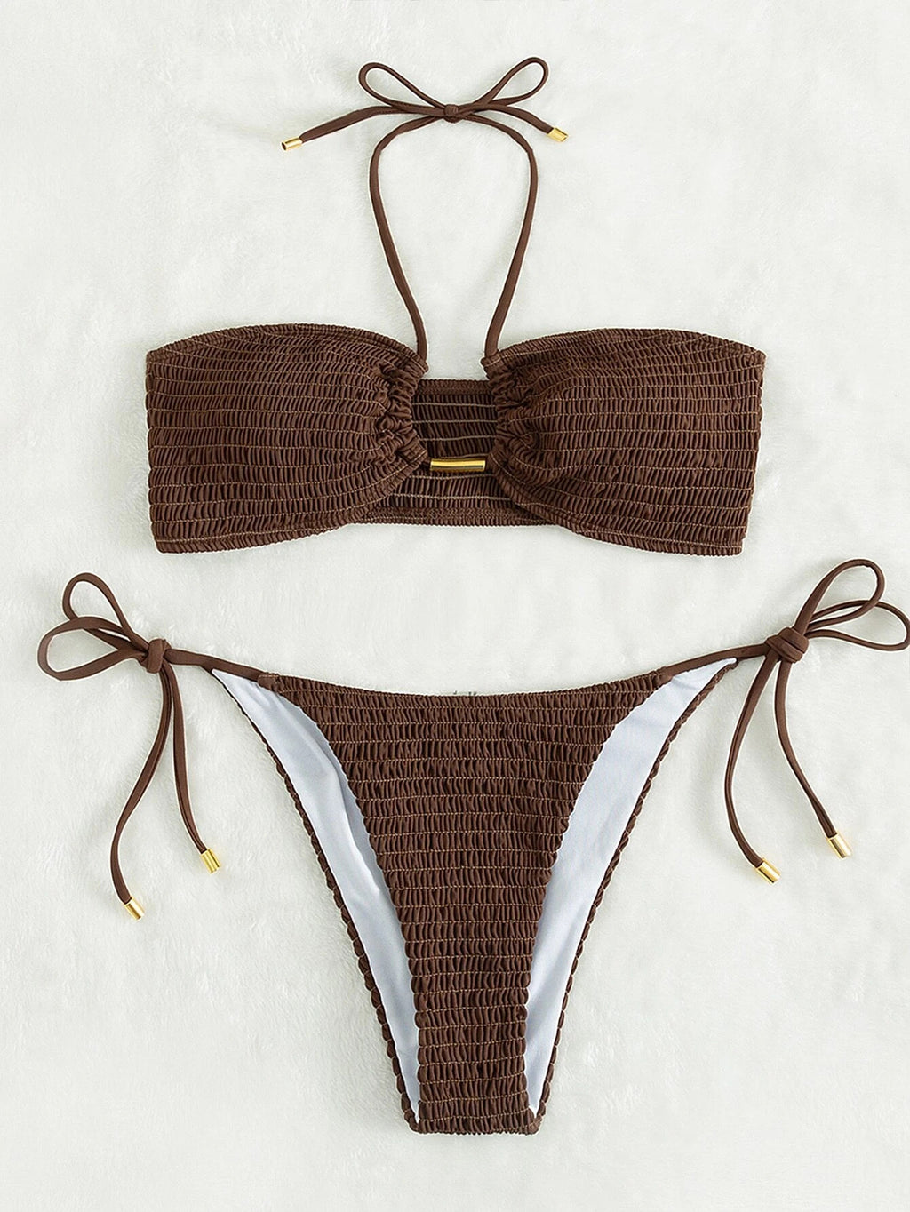 Leeward · NW SW-B36 — solid bikini set