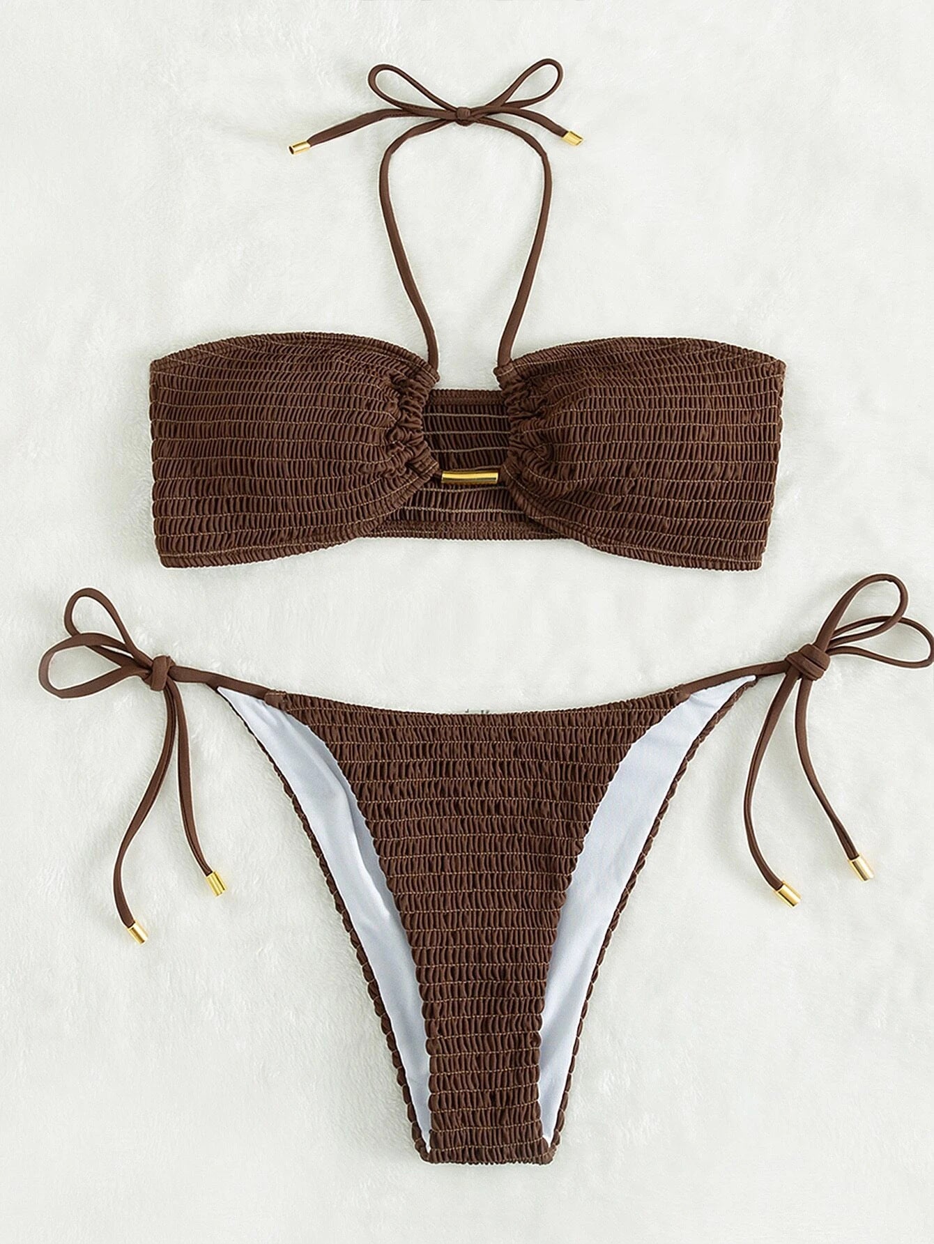 Leeward · NW SW-B36 — solid bikini set