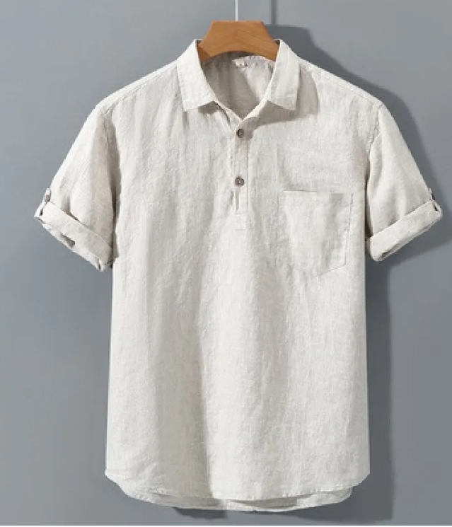 Lorne Point · NW SH-06 — Yarn-Dyed Linen Shirt