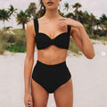 Wave · NW RC-C28 — solid high-waist set