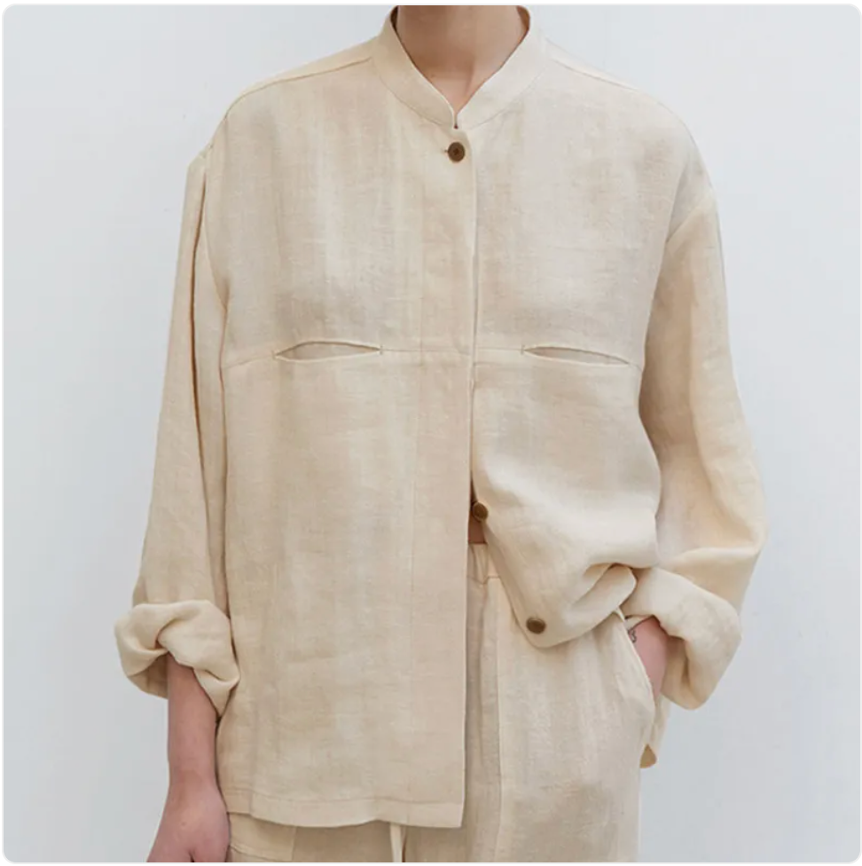Bellarine · NW SH-01 — Relaxed Linen Shirt