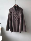 Tuart · NW KT-45 — Women's Oversized Knitted Wool Sweater
