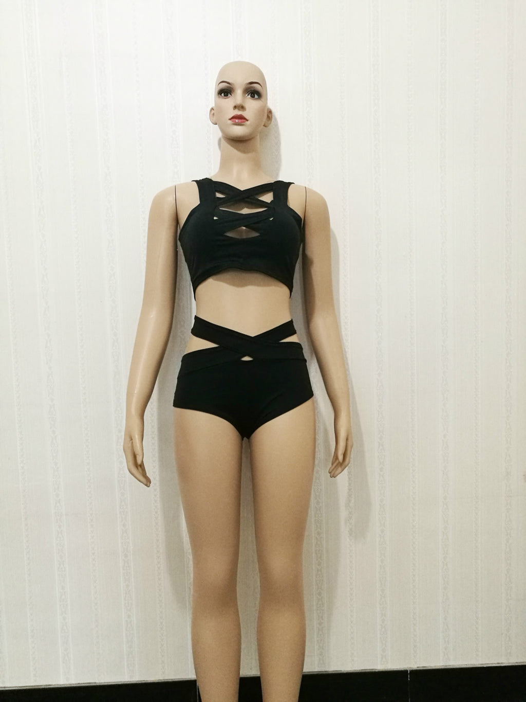 Riviera · NW BS-B16 — crossed-front bikini