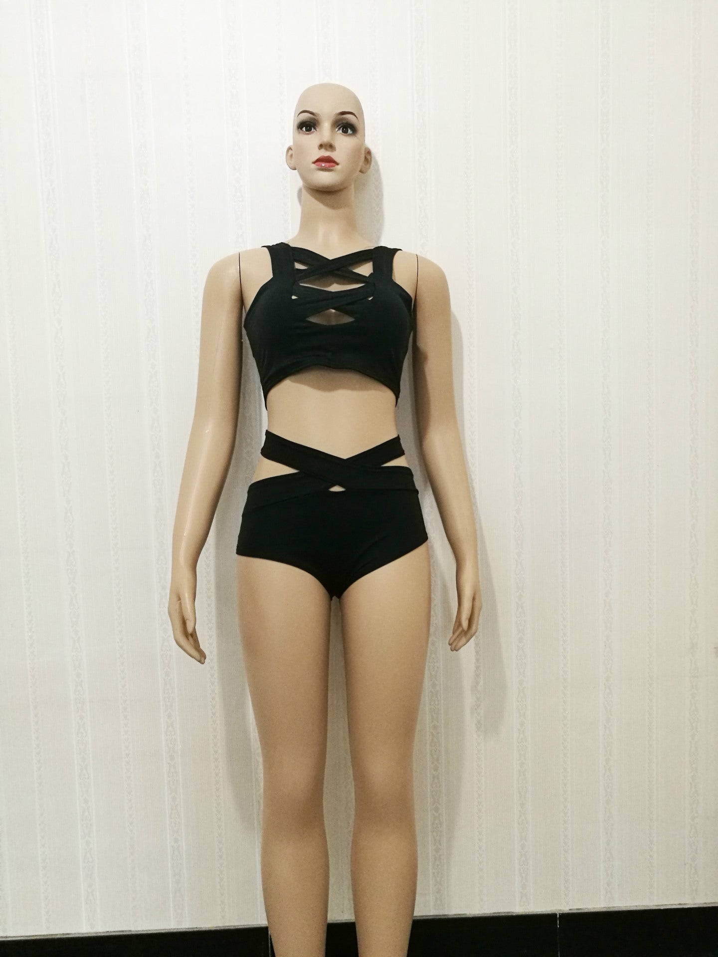 Riviera · NW BS-B16 — crossed-front bikini