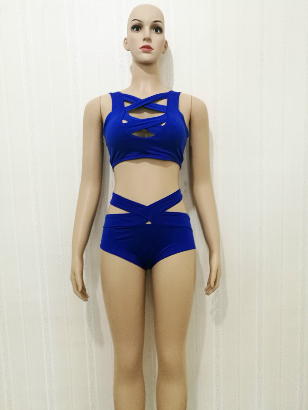 Riviera · NW BS-B16 — crossed-front bikini