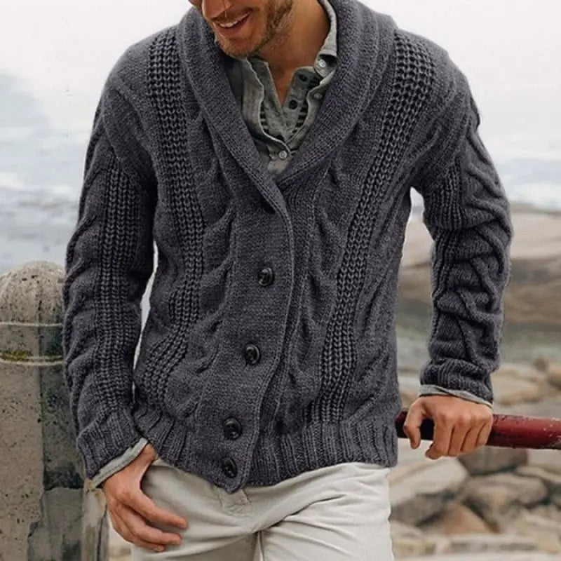 Marri · NW KT-44 — Button-Through Knitted Cardigan