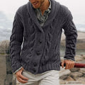Marri · NW KT-44 — Button-Through Knitted Cardigan