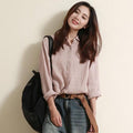 Moggs · NW SH-10 — Relaxed Cotton-Linen Long-Sleeve Shirt