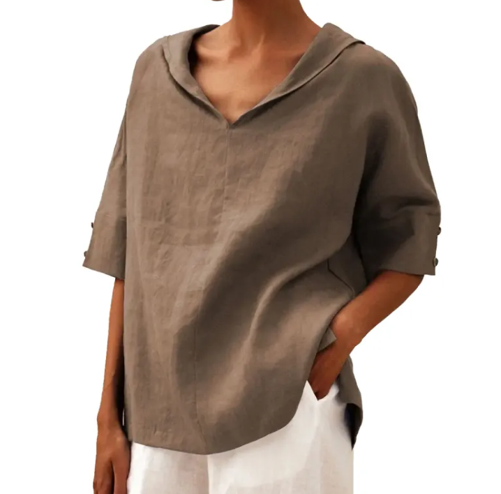 Torquay · NW SH-04 — Relaxed Cotton-Linen Shirt