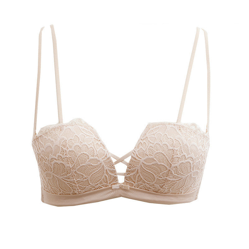 Muse · NW IN-A05 — unpadded triangle lace bralette