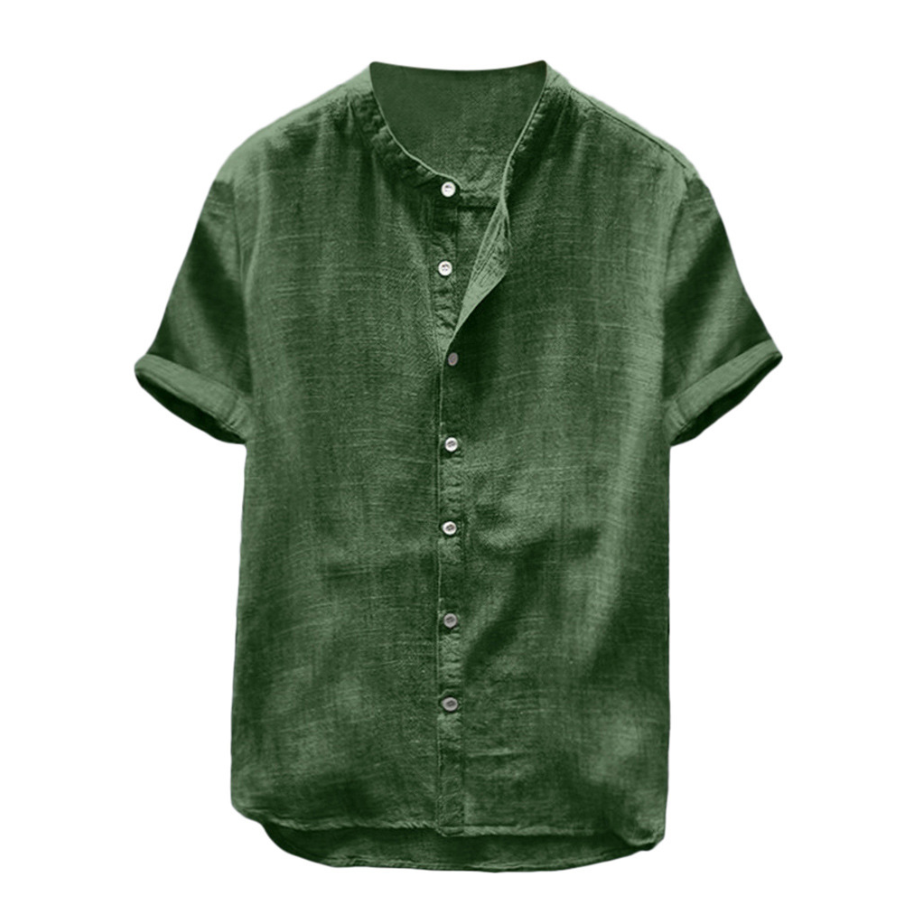 Tuart · NW SH-20 — Cotton-Linen Summer Short-Sleeve Shirt