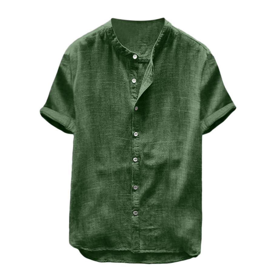 Tuart · NW SH-20 — Cotton-Linen Summer Short-Sleeve Shirt