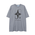 Whisky · NW KT-07 — Men's Loose Round-Neck Cotton Tee