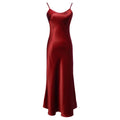 Rouge · NW SL-01 — Bias-Cut Satin Slip Dress