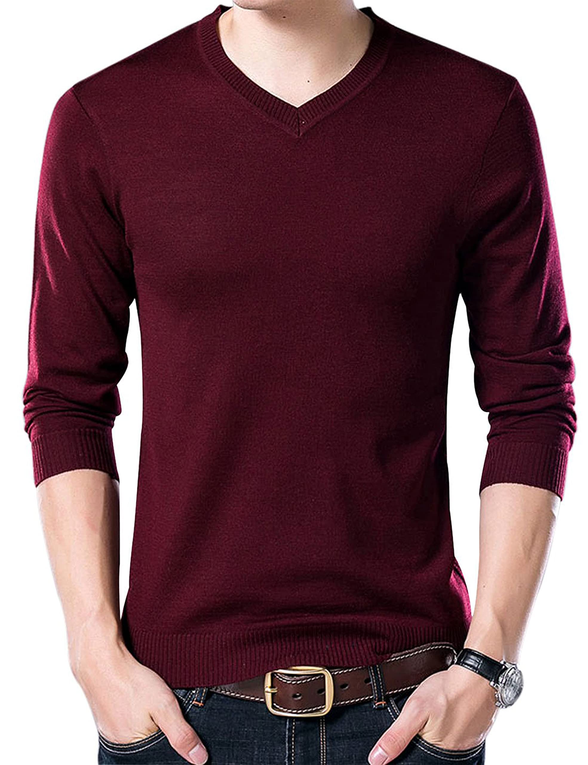 Fen · NW CA-47 — Wool-Cashmere V-Neck Jumper
