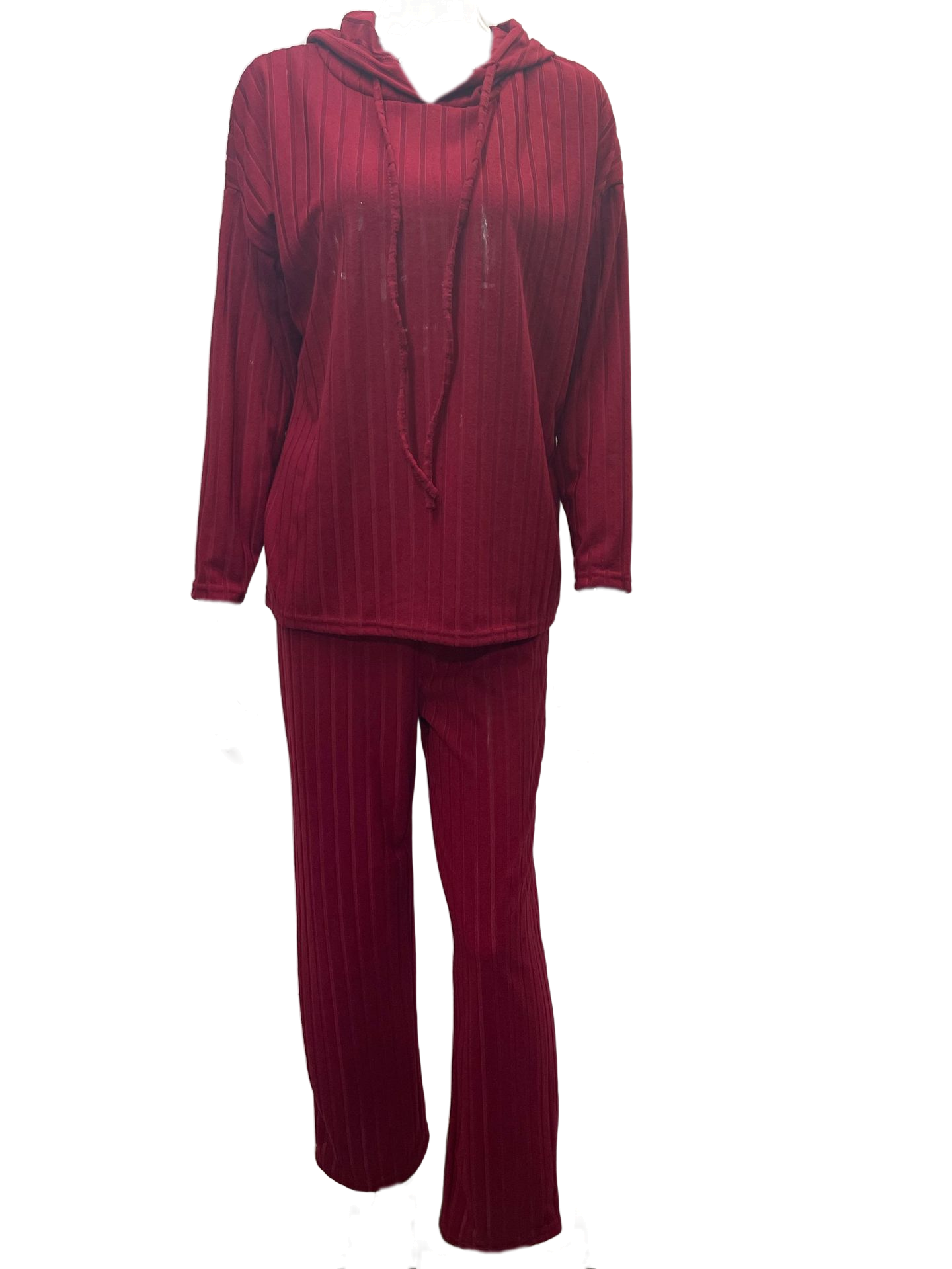 Cashel knit lounge set, red, on white