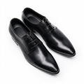 Ashford NW ST-09 leather derby, Black, on white