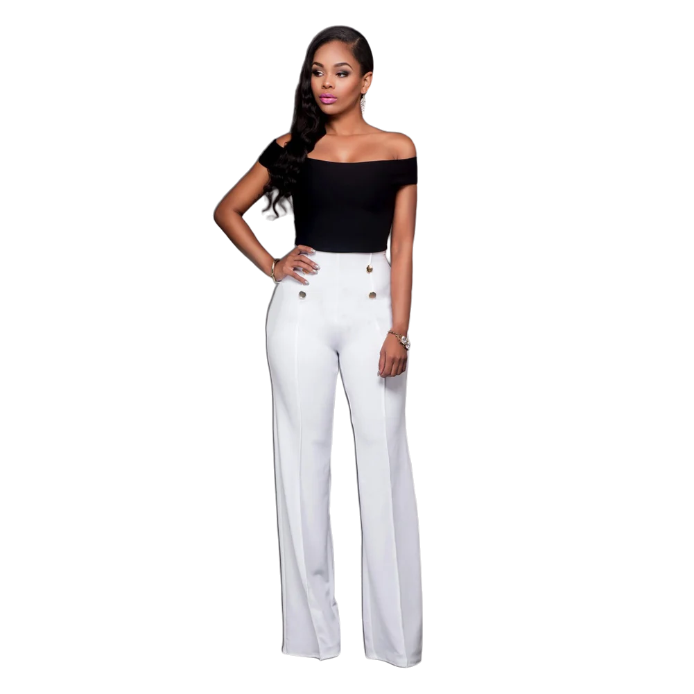 Hensley NW TR-09 straight-leg trouser, white, on white